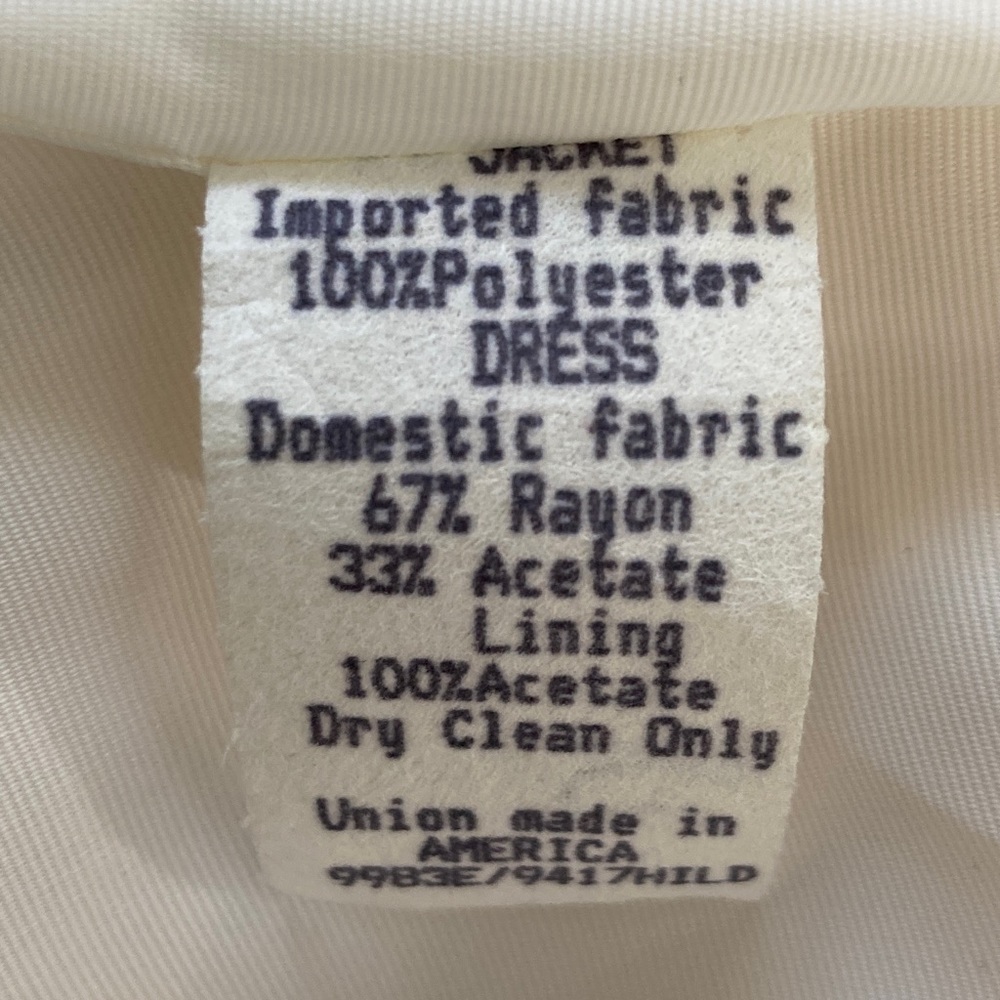 Vintage ILGWU Karen Lawrence by Matthew Fortuny Pleat Formal Jacket - Picture 13 of 14